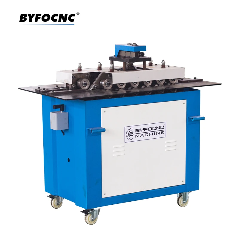 HVAC pittsburgh lock roller forming machine air pipe ductwork ventilation iron plate equipment  square duct tools