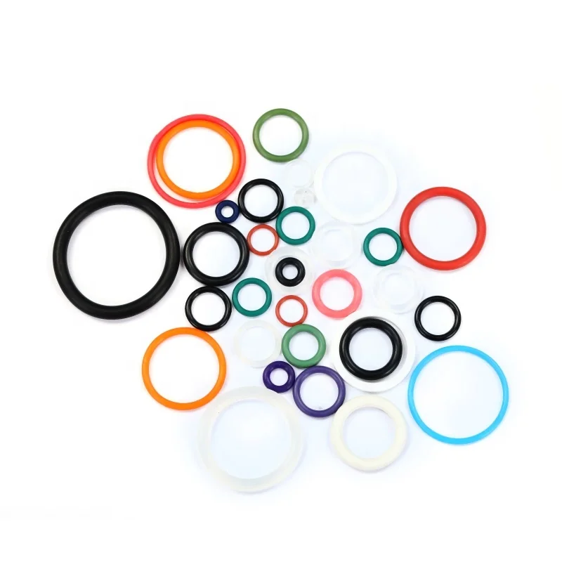 IBG Custom food grade different type colored silicone o ring colorful VMQ rubber seal o-ring