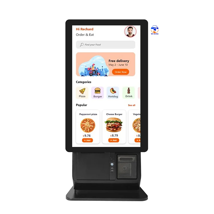 Self Service Equipment All In One Pos Systems Self Service Kiosk Touch Screen Pos Machine Manufacturer Wholesale