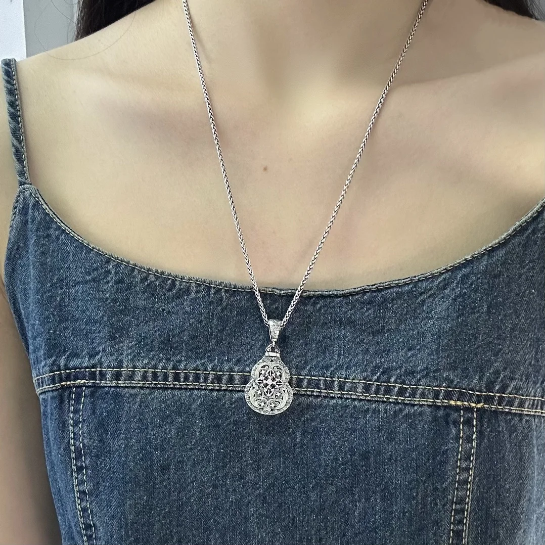 Подвеска из чистого серебра 925 пробы