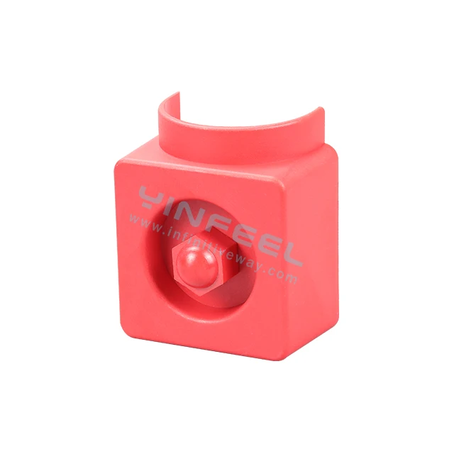 150 Amps Plastic Isolated/Fireproof M8 Brass & Copper Terminal Bolt-Model No. IF-FM8-48-3M