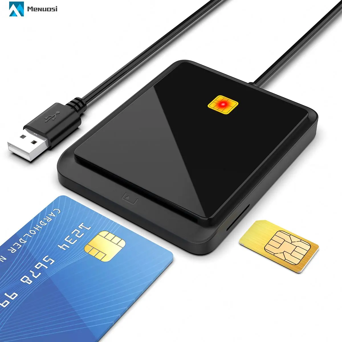 Новое поступление, кардридер EMV, бесконтактный считыватель карт VISA usb smart id atm