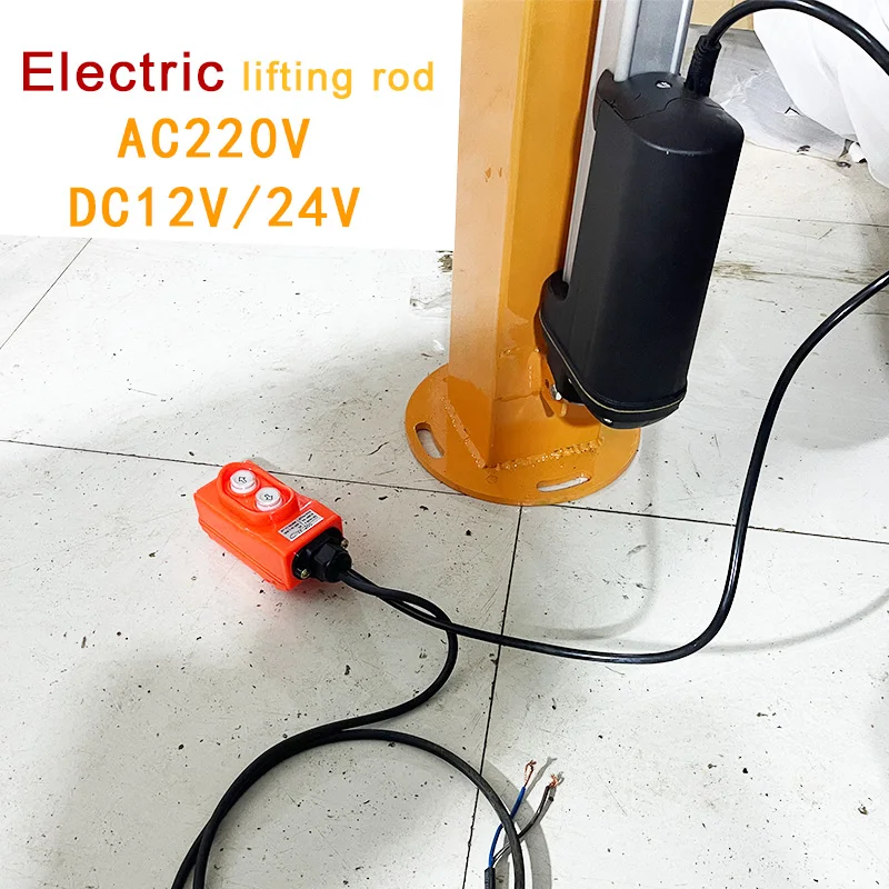 Retractable Mast Electric Steel Lifting 4M 5M 5.7M 7M Height Work Tool Retractable Mobile Mast Lift