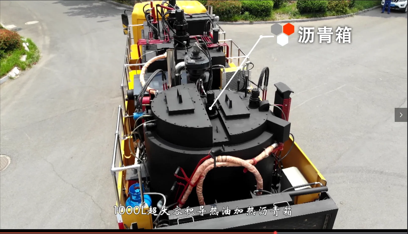 Bitumen regeneration truck-mounted asphalt mixing plant  used for asphalts road construction