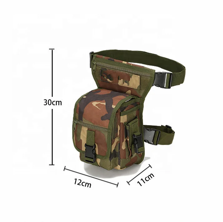 
2019 Multifunctional Drop Leg Waist Bag Tactical Military Leg Bag Outdoor Pack for Motorcycling Hiking 