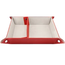 Amazon top sale Small Size Valet tray, PU Leather, Catchall, Men Women Jewelry Key, Desk Storage Plate for Phone Wallet