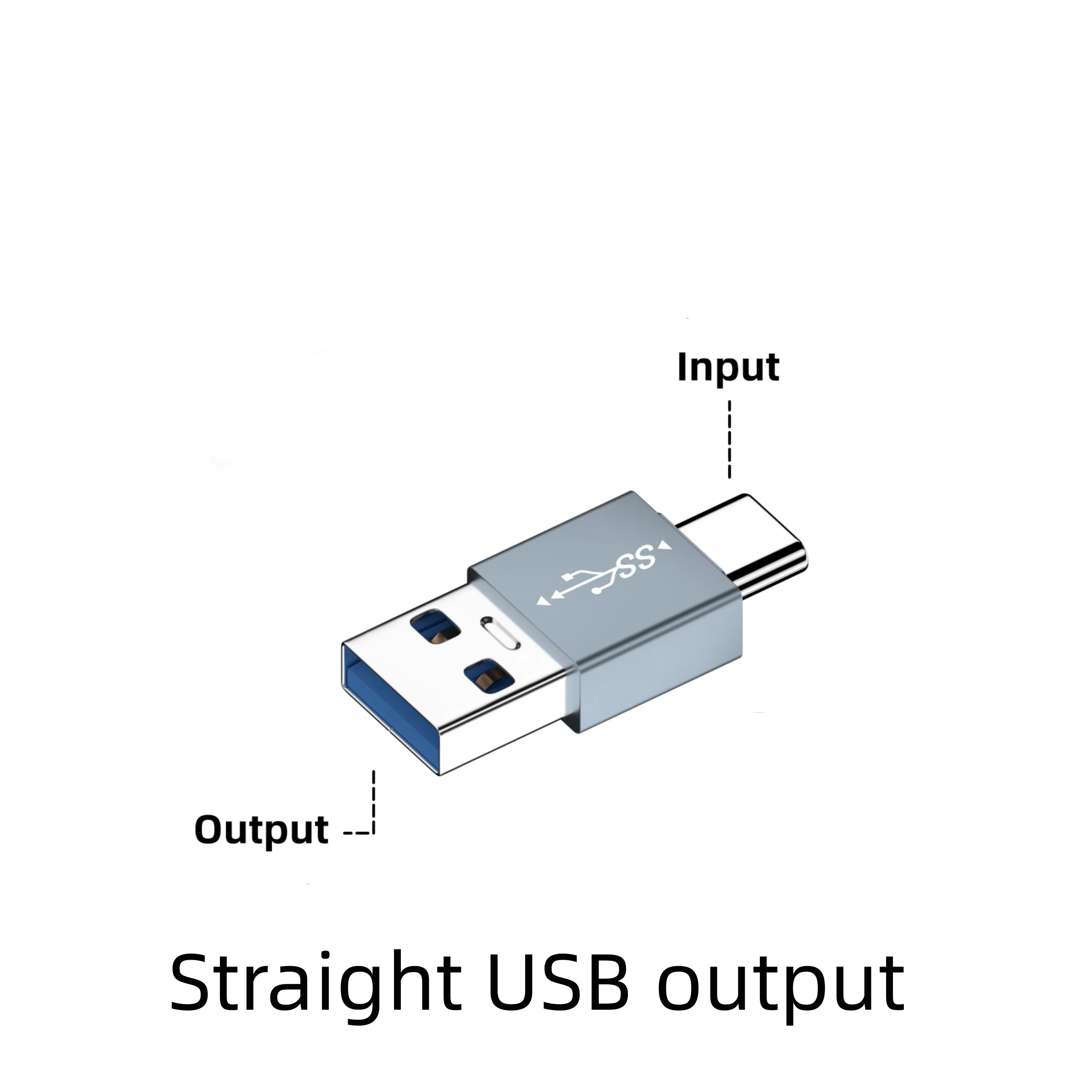 USB to USB C Adapter, Type-C male to A Male Car Charger Converter for New Phone,iWatch 8,Airpods,iPad,Samsung Galaxy