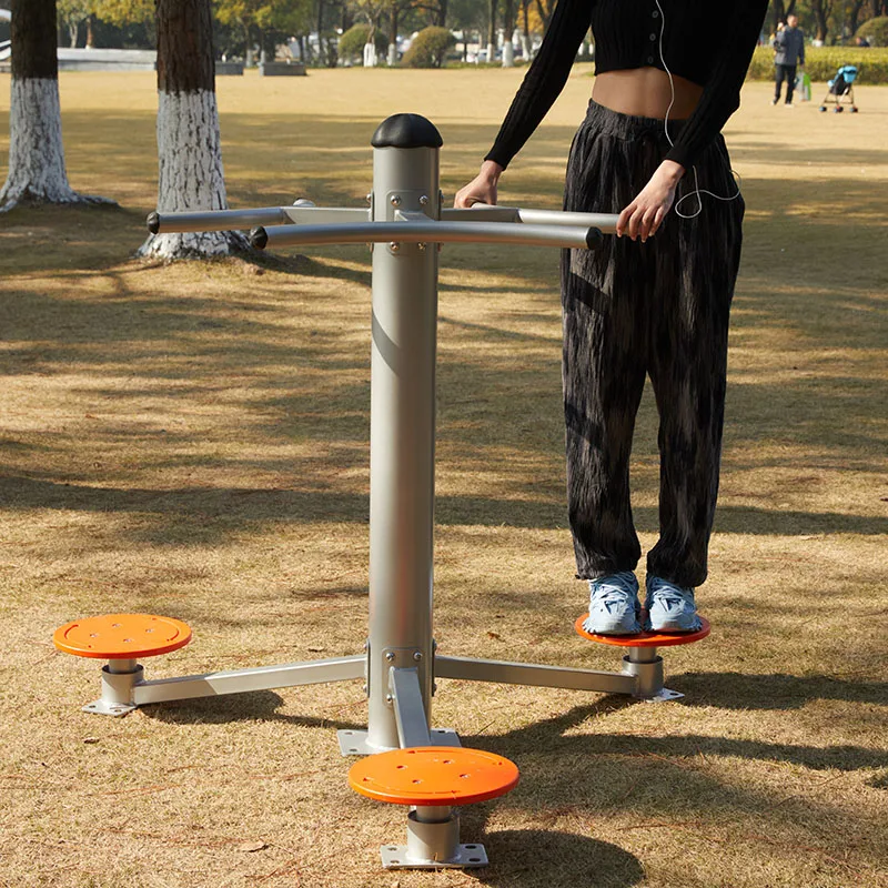 KINPLAY Brand Residential Park Outdoor Fitness Products Community Exercise Equipment Triple Waist Twister