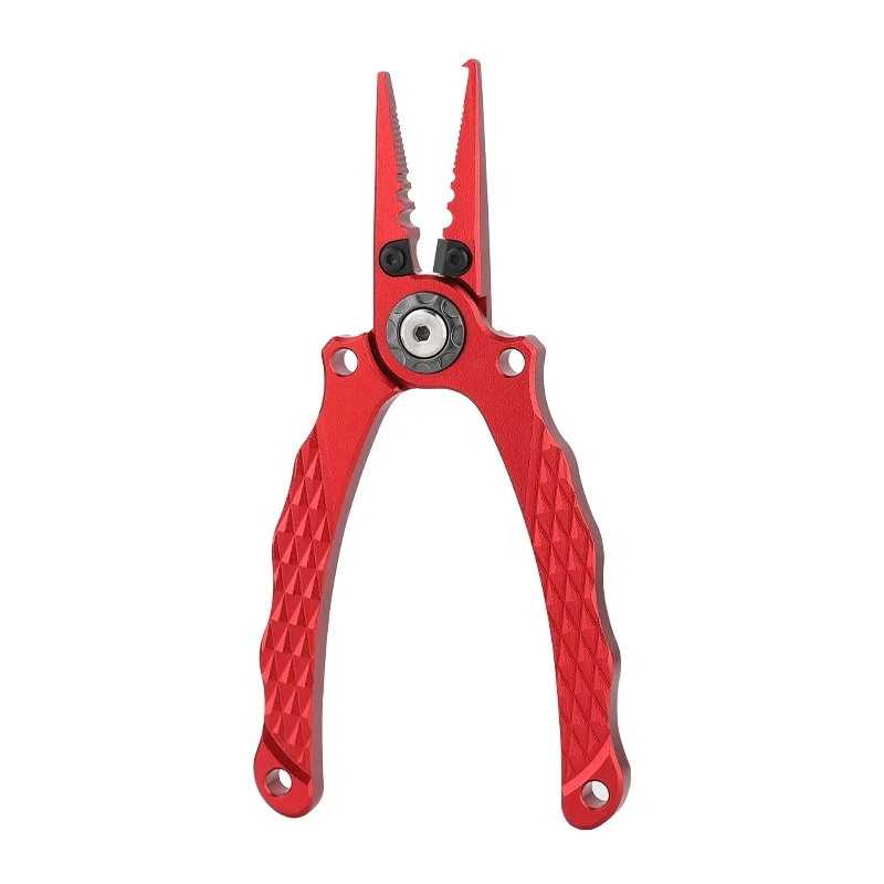 OEM/Customized by manufacturers New aluminum alloy fishing plier Fishing Line Cutter Hook Crimping Plier