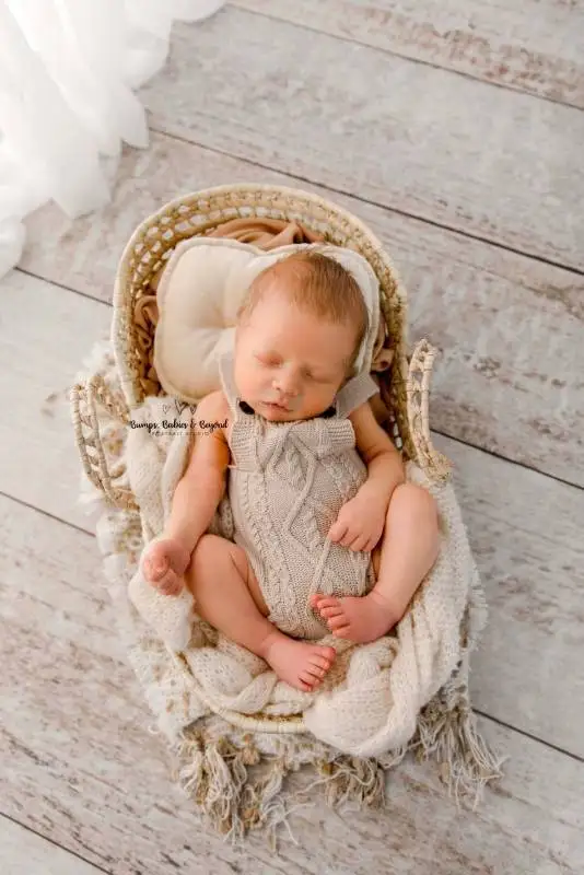 Best-selling Newborn Baby Photograph Props Hand Basket