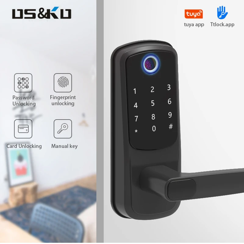  Цифровой Дверной Замок tt lock alexa house sciener электронный замок без ключа на аккумуляторах для облачного сервера