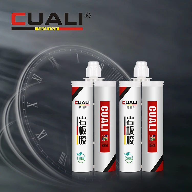 400ml Quick Dry Two Components liquid nails adhesive with High Bonding Strength and Hardness for Marble Corian