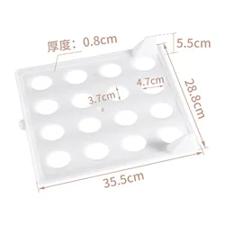 5 Pack T-Shirt Organizer Clothes Folding Trays Stackable Shirt Receipt Board Closet Organizer for Clothes Organization