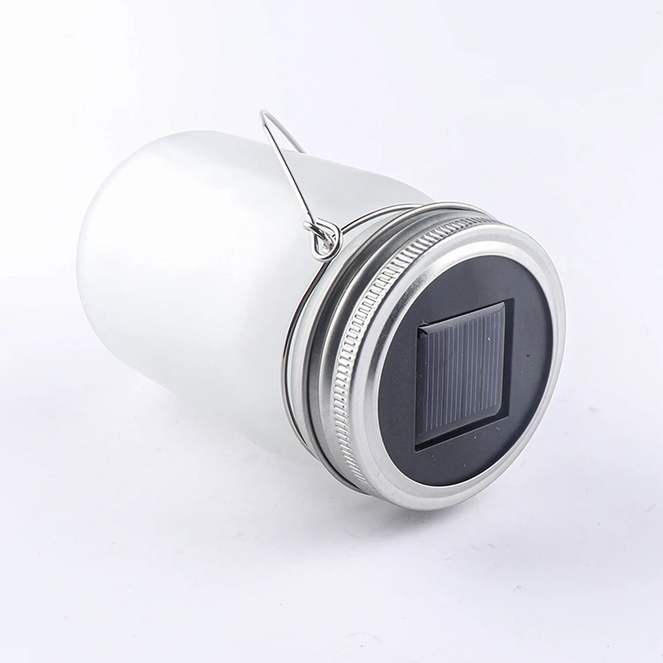 Outdoor Solar Mason Jar Solar Lights,Waterproof Mason Jar Solar Lights Bottle Solar Glass  Led Light Solar Garden Lights
