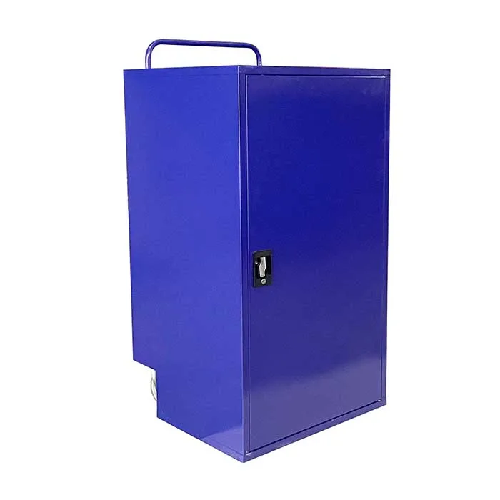 Metal Horse Saddle Trunk Box Steel Saddle Tack Locker Cabinet With Wheels