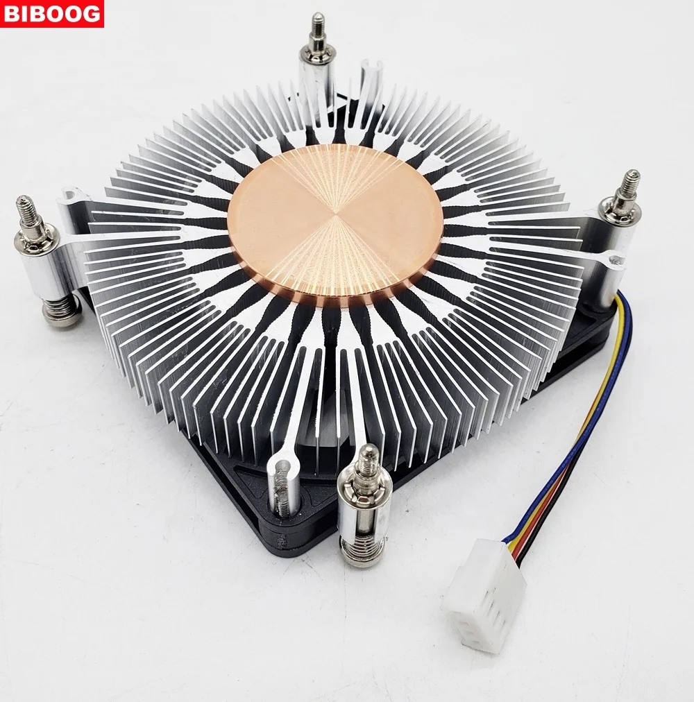 25mm Ultra-Thin Computer Cooler 1U CPU Cooler for Intel LGA 1700