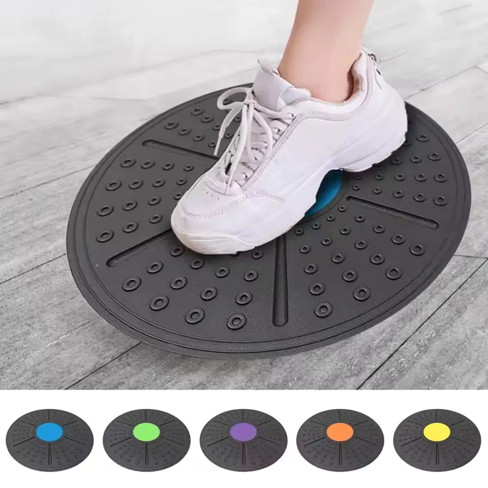 Useful Fitness Exercise Training Pedal Waist Twisting Massage Disc Yoga Balance Board