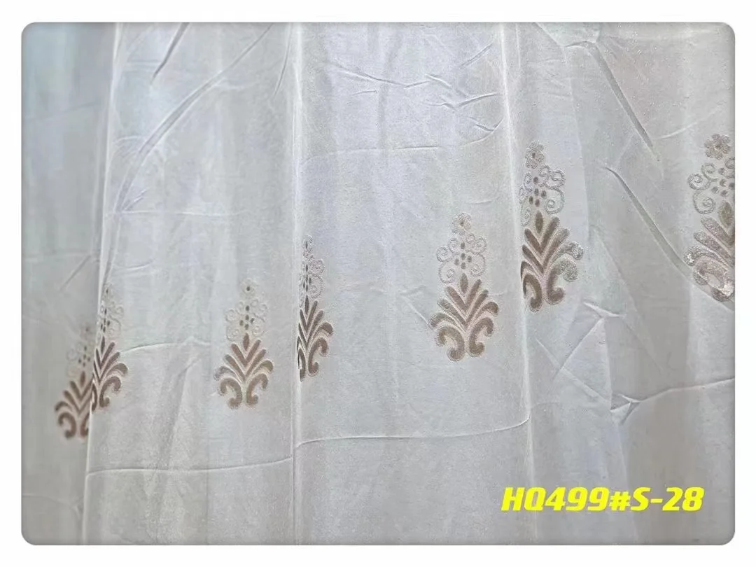 Cheap Sheer Window Voile Fabric Tulle Curtain For Living Room