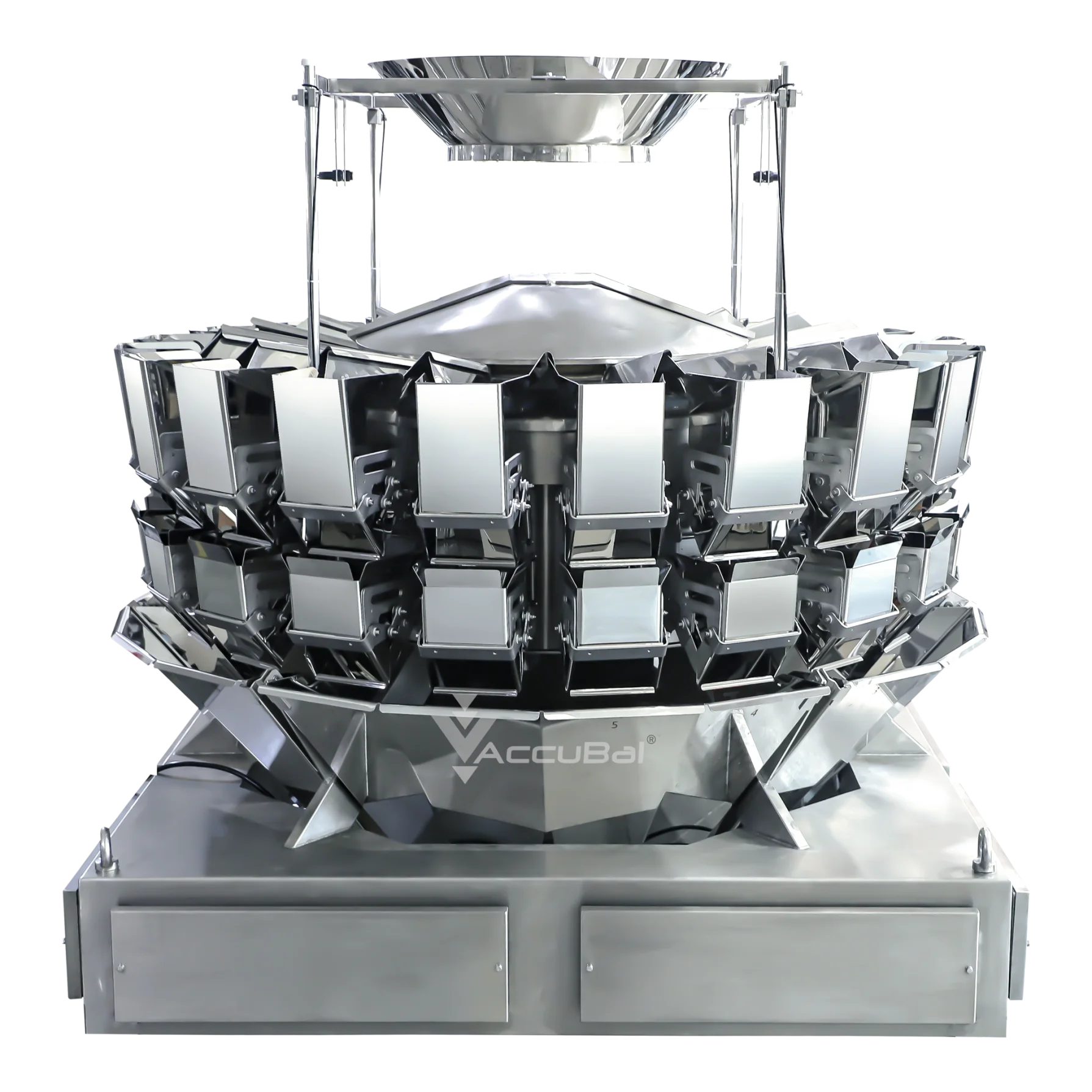 High speed 3L hopper 20 head multihead weigher with Twin Weigher