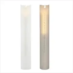 New Arrival Home Decoration Christmas 1-24 Countdown Christmas Calendar Remote Control Decorative LED Candles