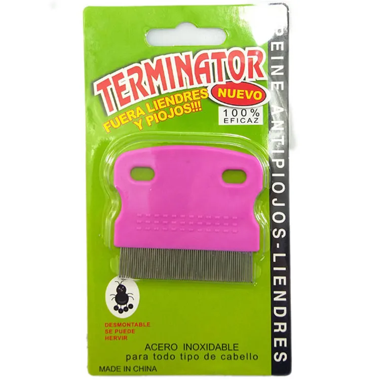 2022 NEW Arrival Pet cleaning stainless steel lice comb flea and tick comb for small dogs