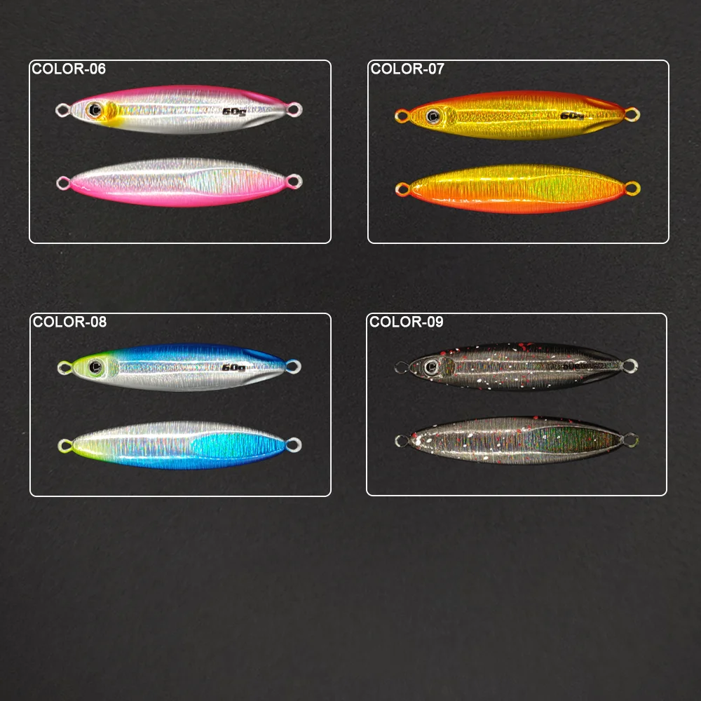 XUHANG JF07 10g 15g 20g 30g 40g 60g Slow Pitch Metal Deep Sea Jig Jigging Lure