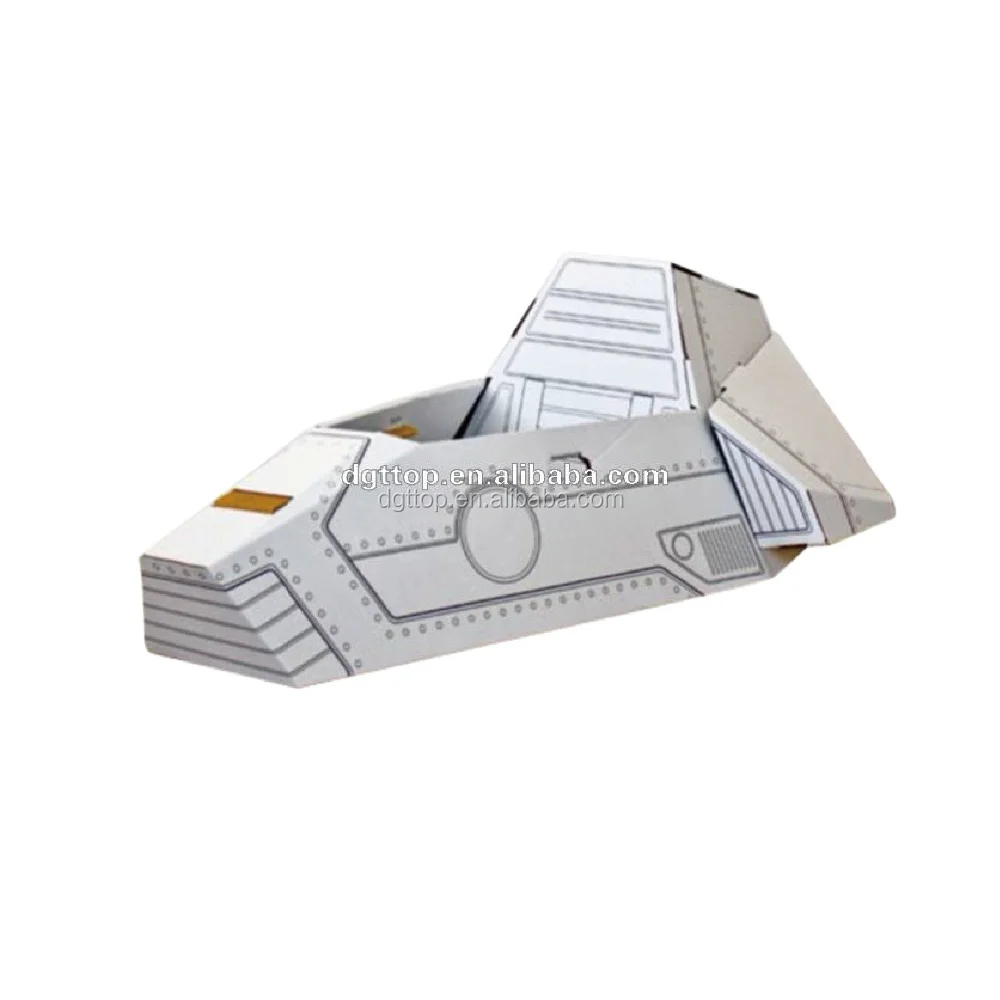 
Flat Pack Toy Spaceship Cardboard playhouse 