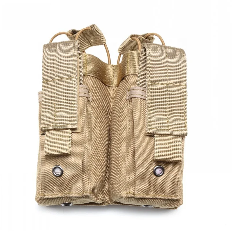 Double Molle Mag Pouch  Magazine pouch Kangaroo Pouch for AR AK M16