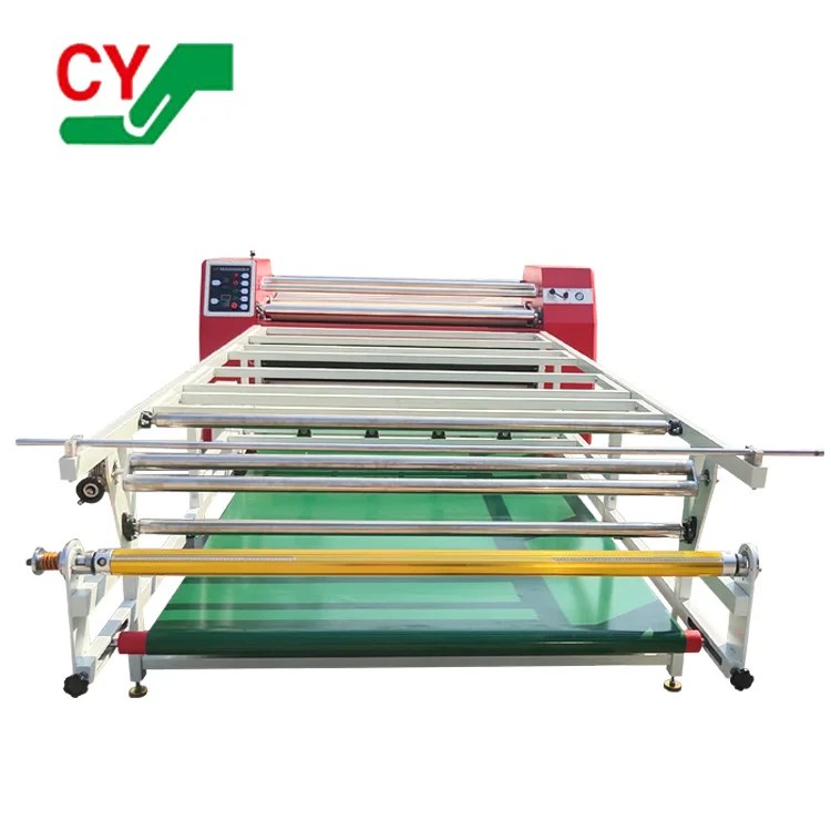 Calandra printer 1.7m 1.9m  rotary calender heat press machine for uniform jersey sublimation
