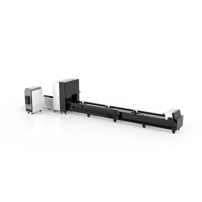 High precision fiber laser cutting machine for metal tube Pipe laser cutting machine Raycus IPG