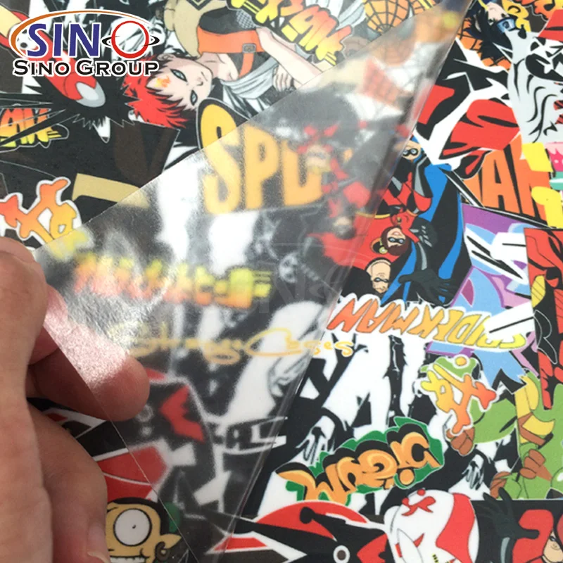 High Quality Eco Solvent Printing Matte PVC Flooring Cold Lamination Vinyl Film