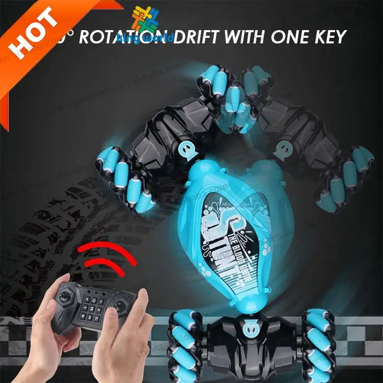 RC Drift 2.4ghz Gesture-Sensing Wheel-Drive Cross Border Stunt Twist Electric Light Climbing Vehicle Hobby Remote Control Car