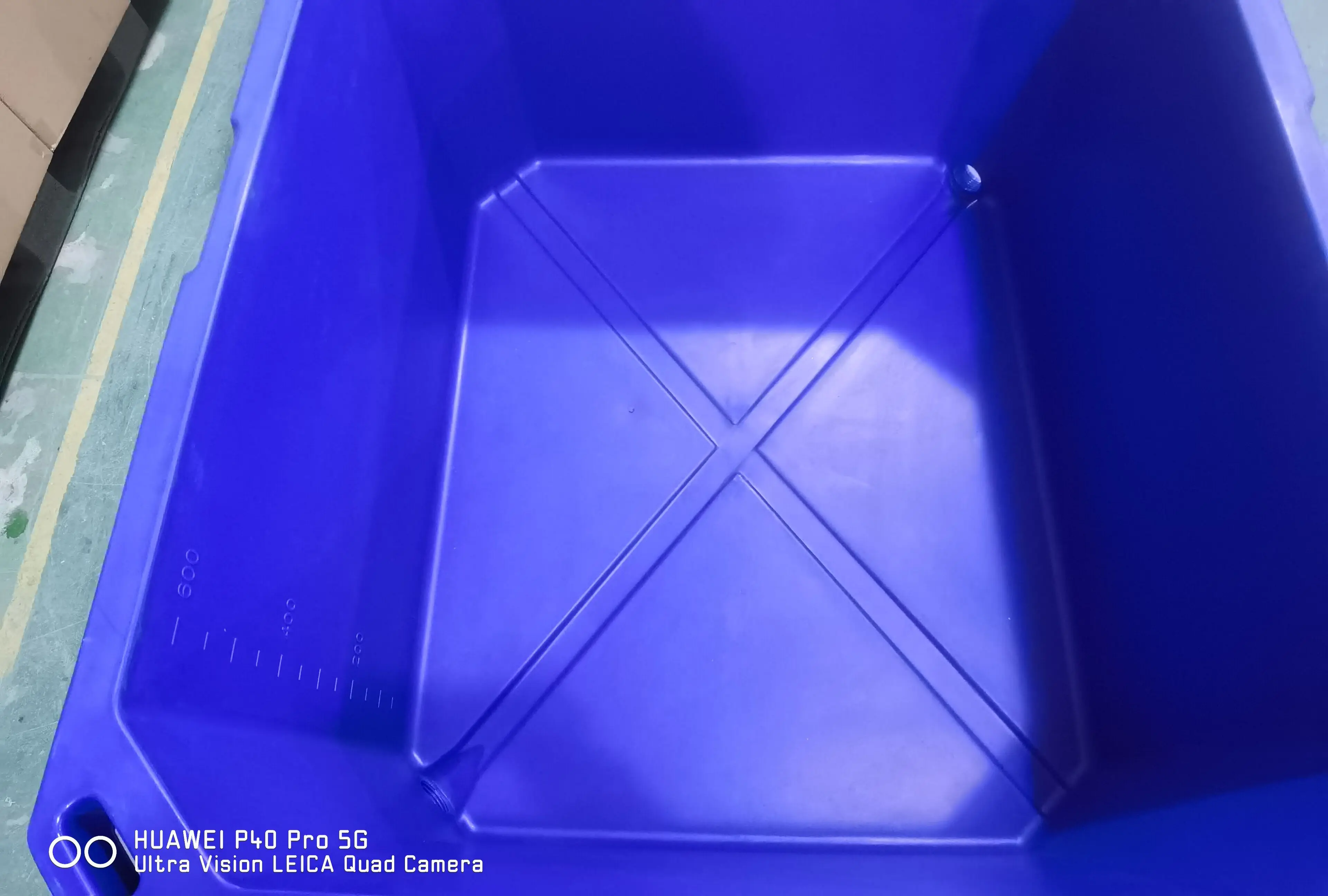 660L Large capacity Roto molded fish bins cooler box Insulated Plastic Container