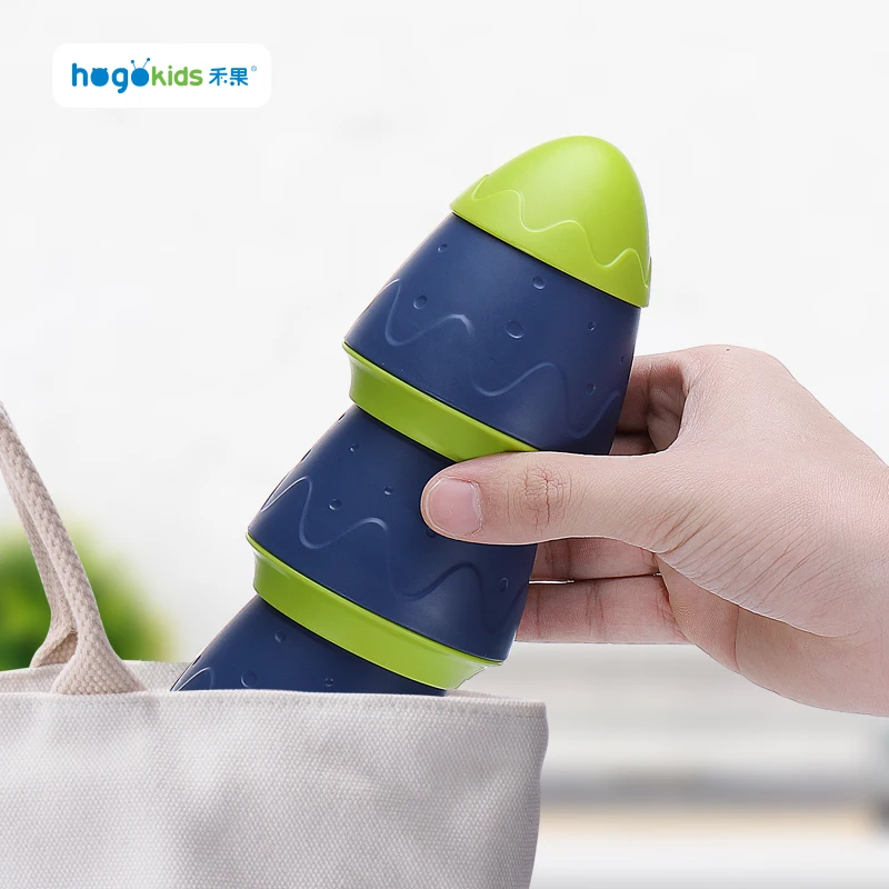 Wholesale Cute Airtight 3 Layered Travel Baby Milk Powder  Container Dispenser