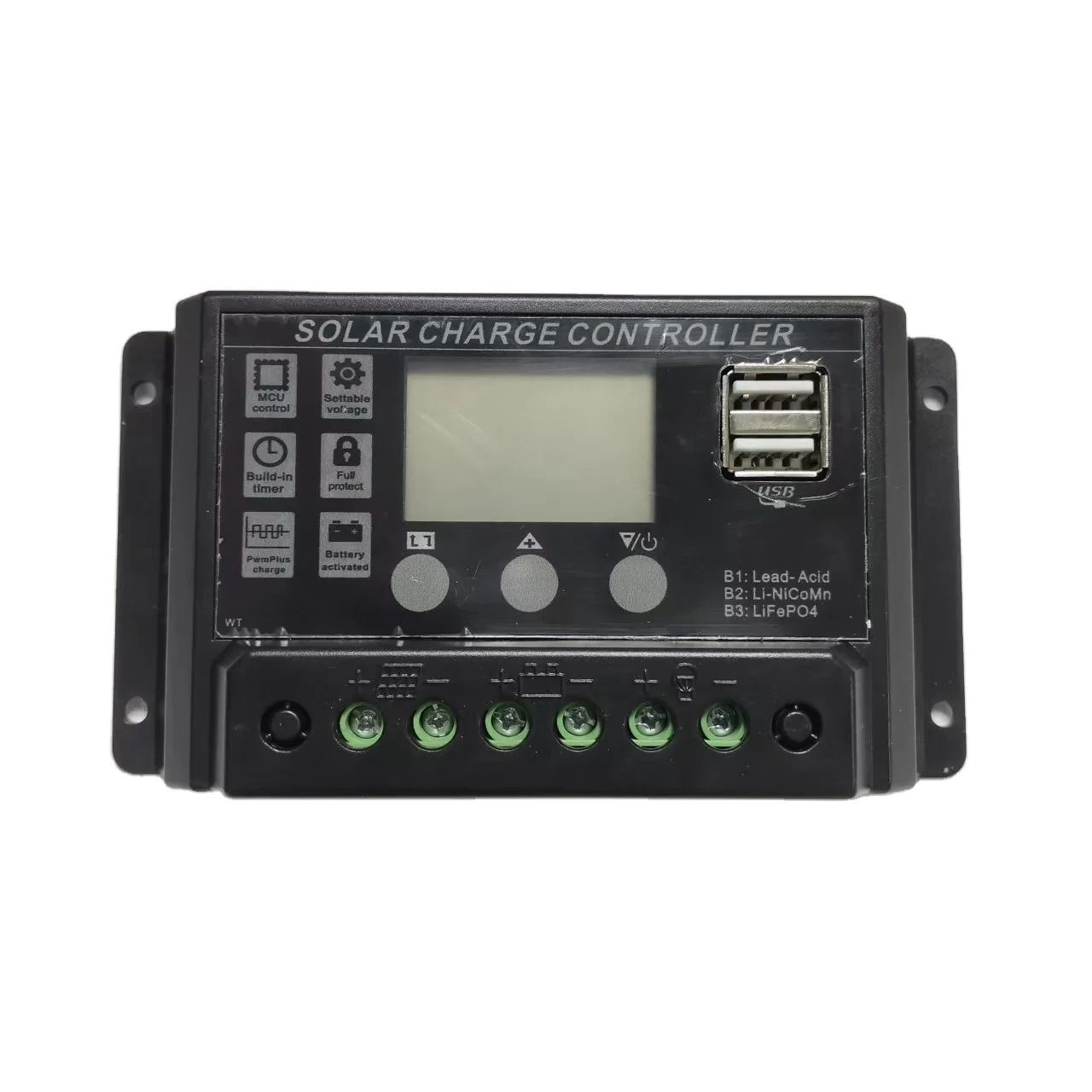 12V/ 24V Charge Controller SolaR Panel Energy Smart MPPT Bluetooth Auto Parameter LCD Display Solar Charge Controllers