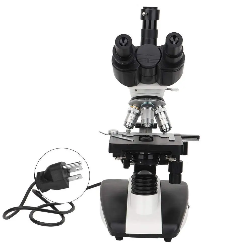 NP-LM03T  40X-1600X College Laboratory Research Biological Microscope ,Trinocular , LED