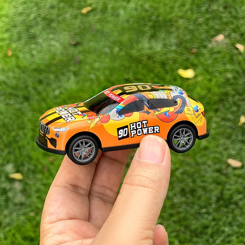 Wholesale 1/64 Racing Pull Back Mini Metal Car Model Kid Gift Diecast Toys