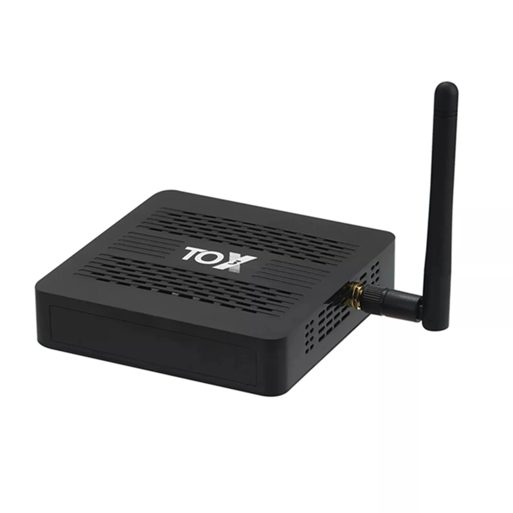 2023 New Ugoos Tox 3 TVBox Amlogic S905X4 4GB RAM 32GB ROM 2.4G/5G WIFI 1000M Android 11 Android TV Box Tox3 4/32