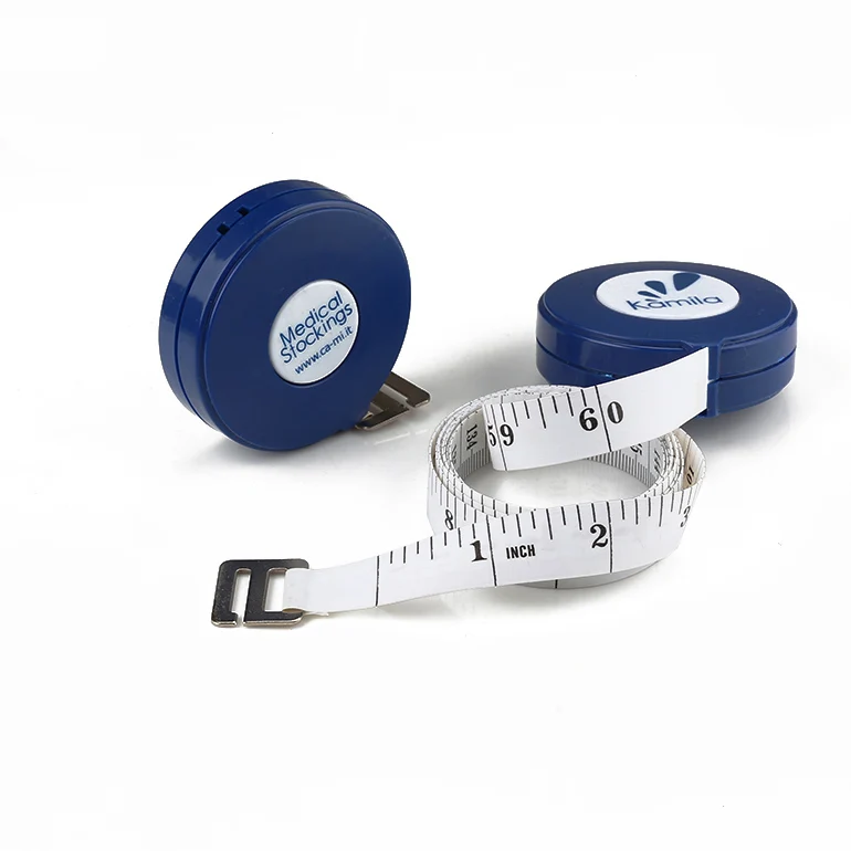 Wintape Metric and Imperial Scale Round ABS Soft Retractable PVC Fiberglass Tape Measure With Customized Logo Hot Sell