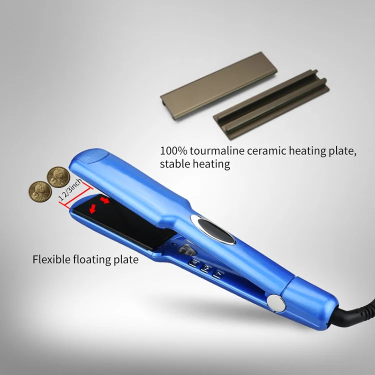 Planchas Para El Cabello Pro Nano Titanium Straighter Hair Irons Ceramic Straightener