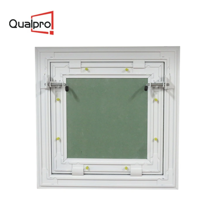 White powder coating 300x300mm drywall aluminum ceiling inspection hatch door access panel