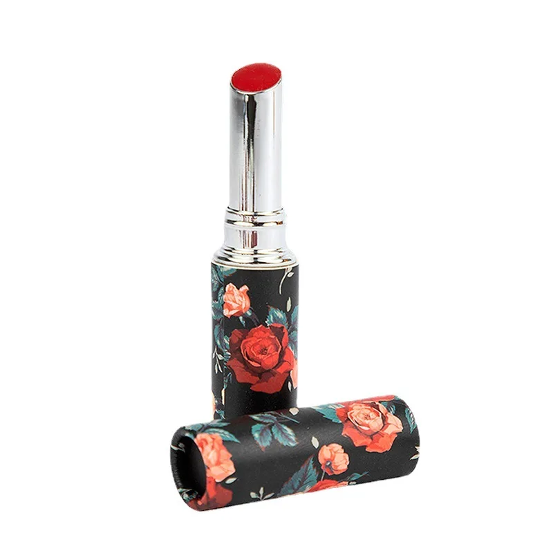 Paper Tube Biodegradable Lipstick Set Private Logo Pattern Lipstick Empty Case And Tube Paper Lip Balm Tubes