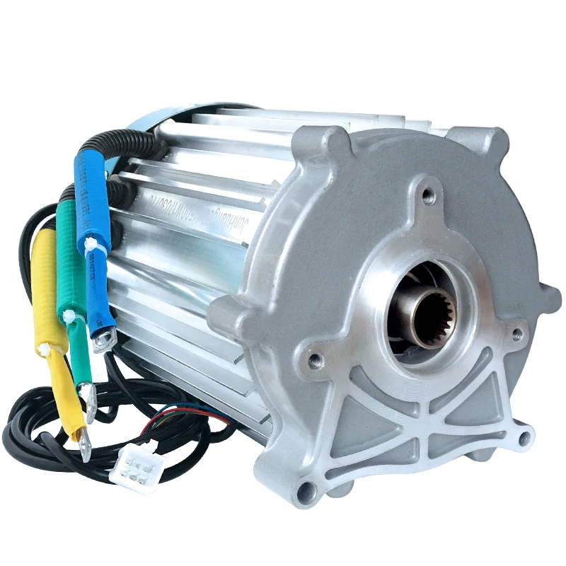 Electric vehicle high-power 60V 72V 1500W 2200W tricycle motor DC brushless differential motor