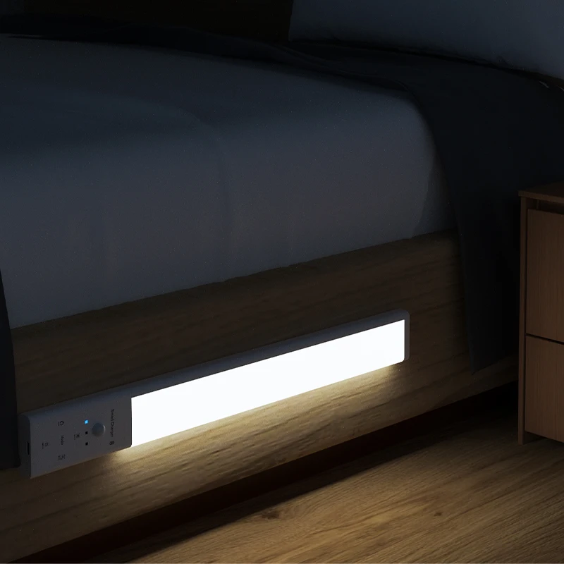 New arrival Battery Powered Wireless Kitchen Rechargeable Closet Linear light Under Led Wardrobe Cabinet Light