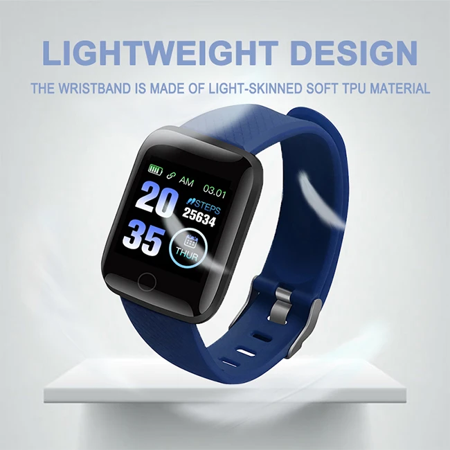  116plus спортивные умные часы с пульсометром механические reloj de pulsera