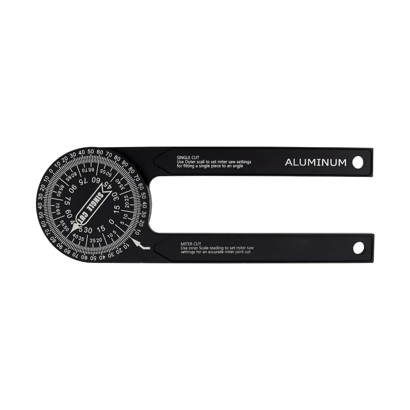 High precision universal angle ruler 360 degree multifunctional stainless steel industrial angle gauge angle ruler measuring