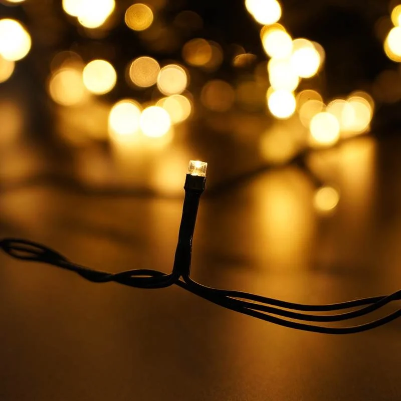 
2021 wholesale indoor and outdoor waterproof led Christmas string lights for garden Xmas tree home patio garden yard decor 