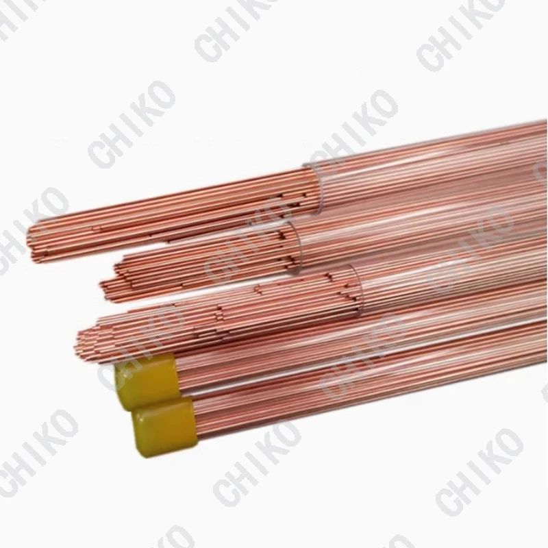 Copper EDM Electrodes Multi hole copper EDM electrode tubes Single Channel Multi Channel Copper Electrodes for small hole drill