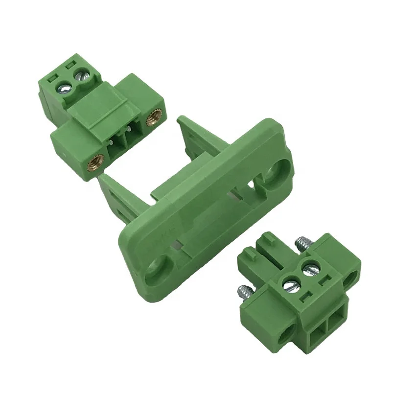 factory sale 3.81mm pitch through wall terminal block connector KF2EDGKRM