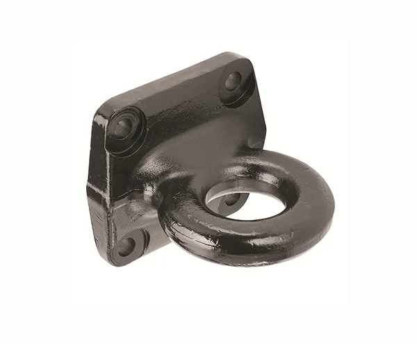 Heavy Duty 2-1/2' 3' Tow Bar Ring Truck Trailer Parts Hitch Towing Bolt-on Type 30T Pintle Adjustable Drawbar Lunette Eye